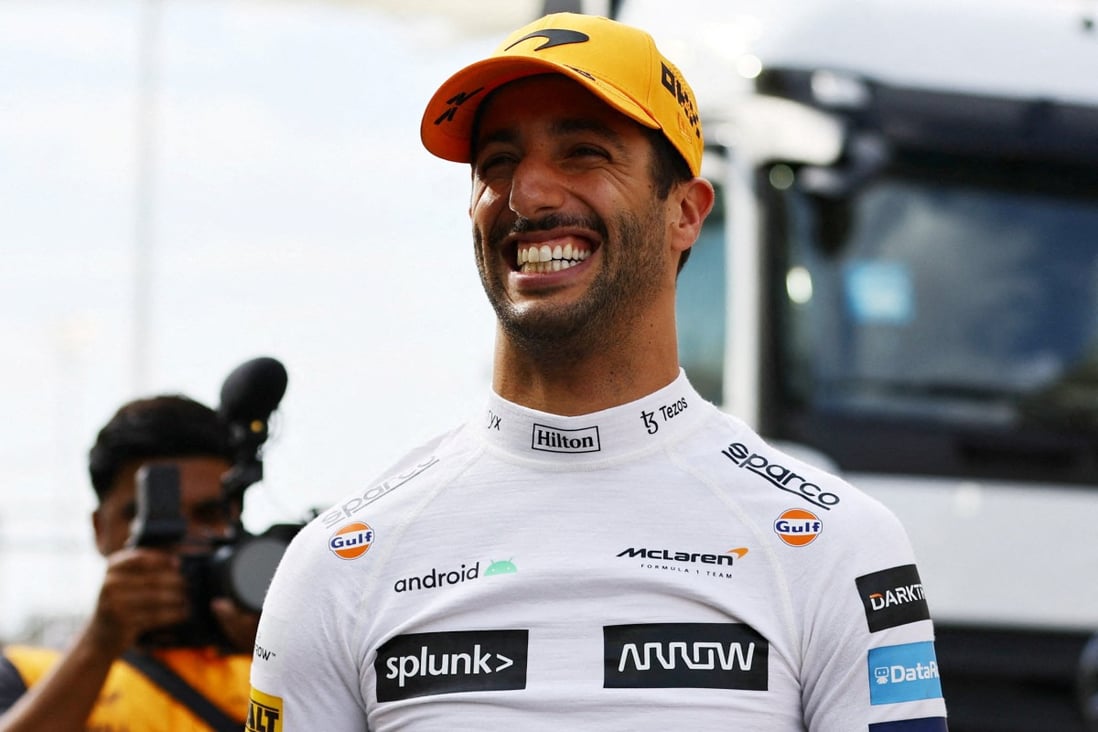 Daniel Ricciardo will help with testing and simulator work, as well as commercial activity. Photo: Reuters