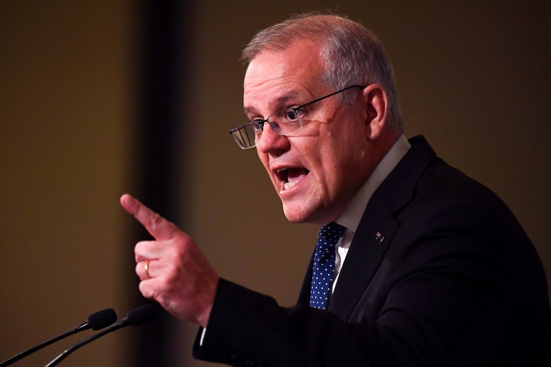 Scott Morrison, who lost power in a general election in May, secretly accumulated five ministerial roles during the coronavirus pandemic: health, finance, treasury, resources and home affairs. Photo: AFP
