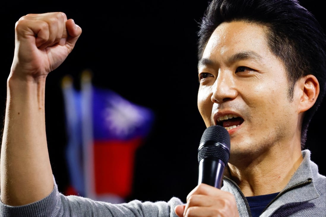 Kuomintang candidate Wayne Chiang Wan-an has won the Taipei race for mayor. Photo: Reuters