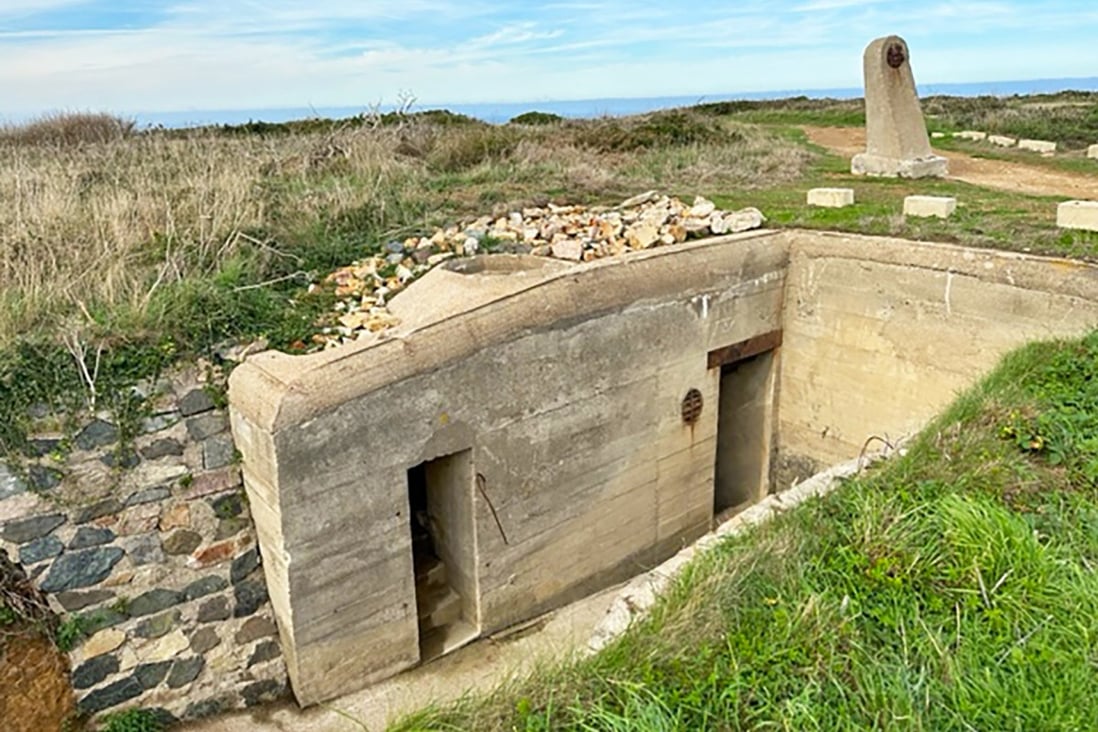 A former Nazi Germany site on a tiny island near France is up for sale. Photo: Bell & Co