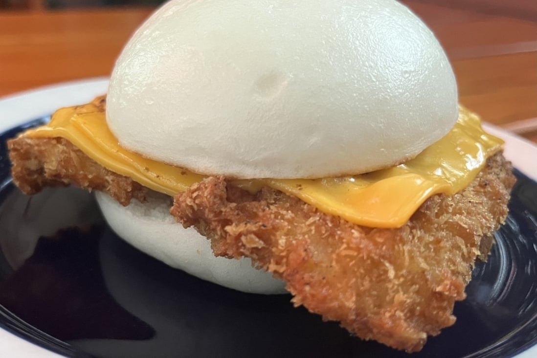 A chunk of crispy fried halibut makes the Fish Bao 2.0 at Little Bao in Hong Kong a popular choice. Mid-end and high-end restaurants in the city offer their takes on the fish burger, some inspired by the original - McDonald’s Filet-O-Fish. Photo: Kylie Knott