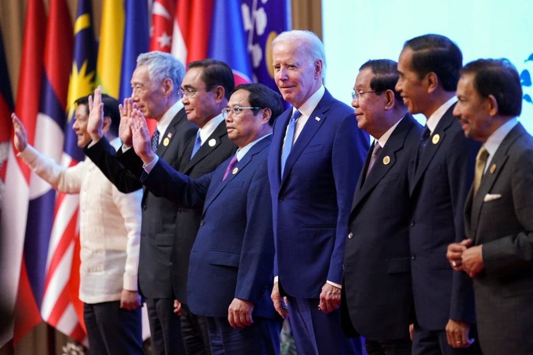 US President Joe Biden attended the 2022 ASEAN summit in Phnom Penh, Cambodia. Photo: Reuters