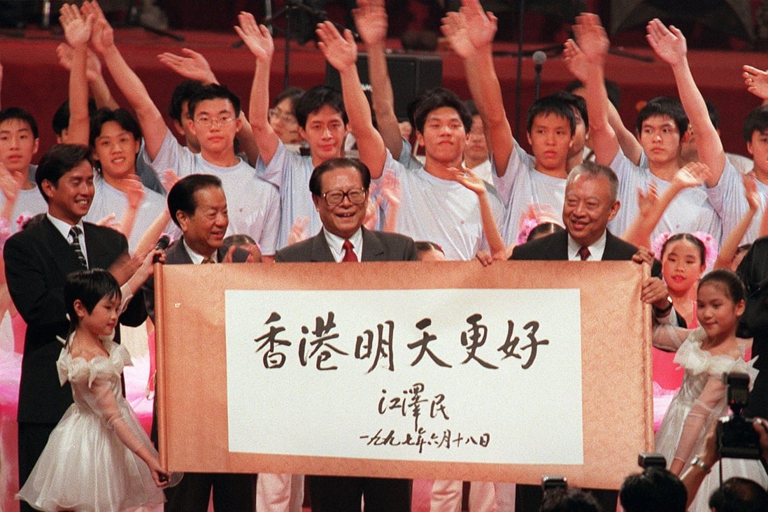 Jiang Zemin: leader who counted Hong Kong’s return to Chinese rule as ...
