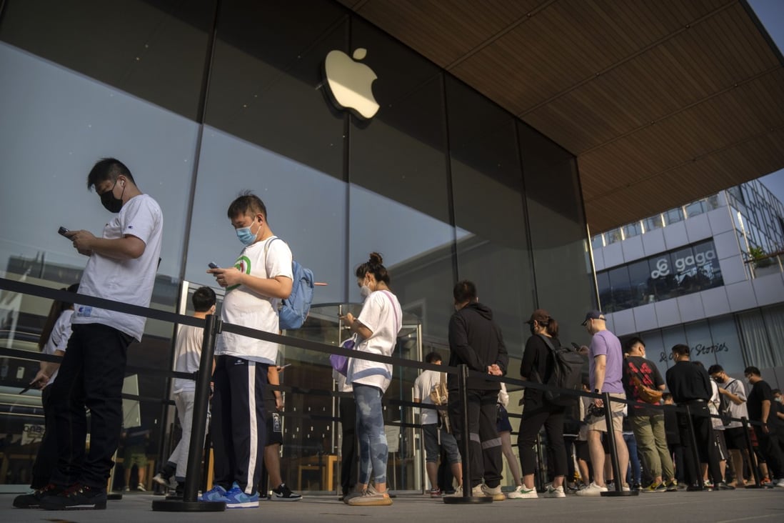 Apple’s iPhone remains popular in China. Photo: AP