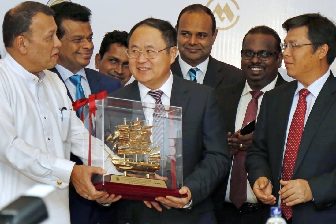 In 2017, Sri Lanka handed over Hambantota International Port to China on a 99-year lease in return for US$1.1 billion, stating that it would be difficult to pay back the loans taken to build the key piece of infrastructure. Photo: EPA