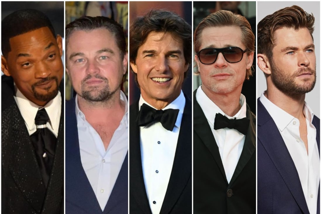 Will Smith, Leonardo DiCaprio, Tom Cruise, Brad Pitt and Chris Hemsworth all made millions in 2022 from film gigs, but who made the most? Photos: AFP; @leonardodicaprio, @chrishemsworth/Instagram; Getty Images