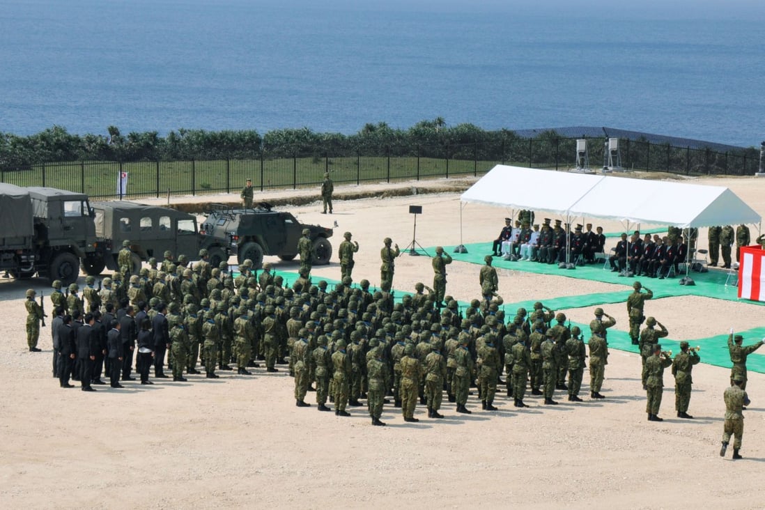 Japan plans to increase its Ground Self-Defence Force unit in Okinawa prefecture. Photo: Kyodo