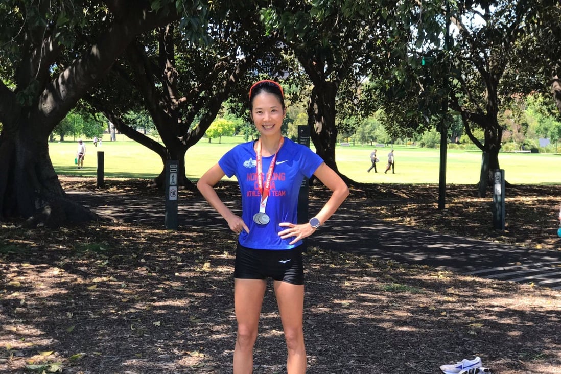 Jessica Ching made her first 35km race walking at the Australian 35km Race Walk Championships in Melbourne. Photo: Handout