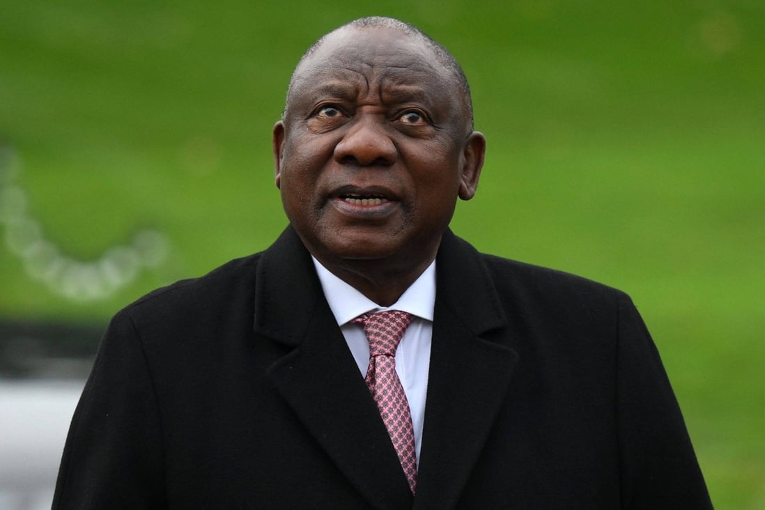 South Africa’s President Cyril Ramaphosa will not step down despite a parliamentary report this week into the alleged cover-up of a cash robbery at one of his farms, his spokesman said on Saturday. Photo/AFP/File