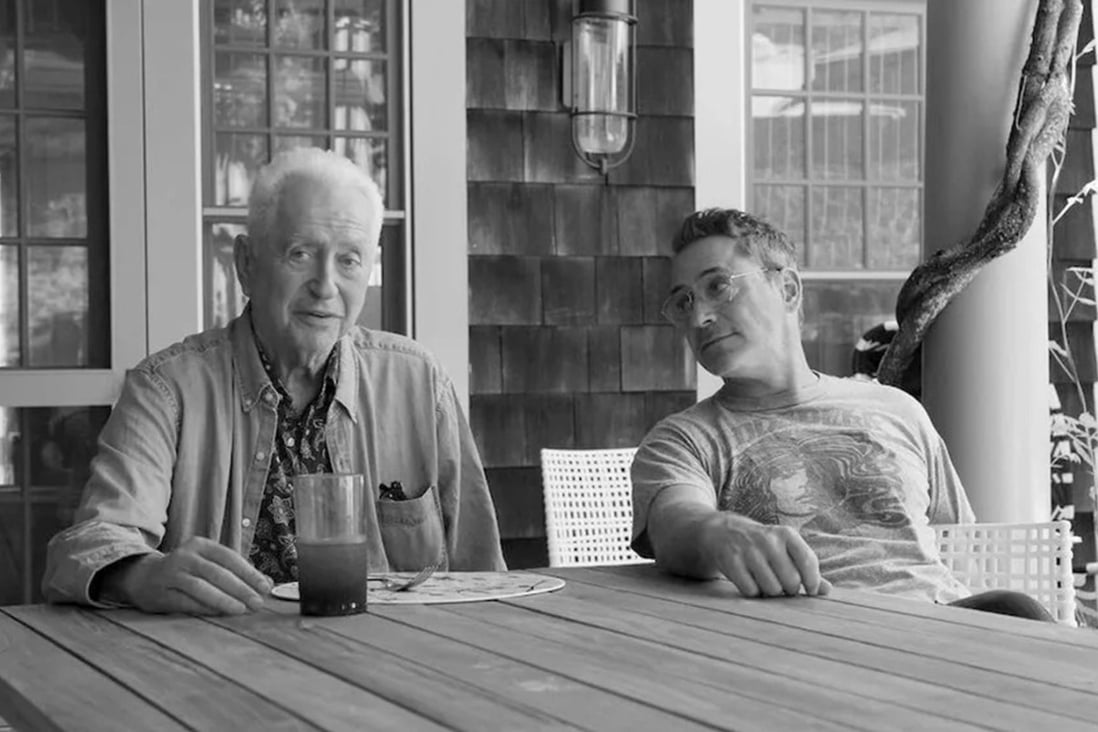 Robert Downey Snr and Jnr in a still from “Sr.”. The film spotlights the former’s life and career, and explores the relationship between the two filmmakers. Photo: Netflix