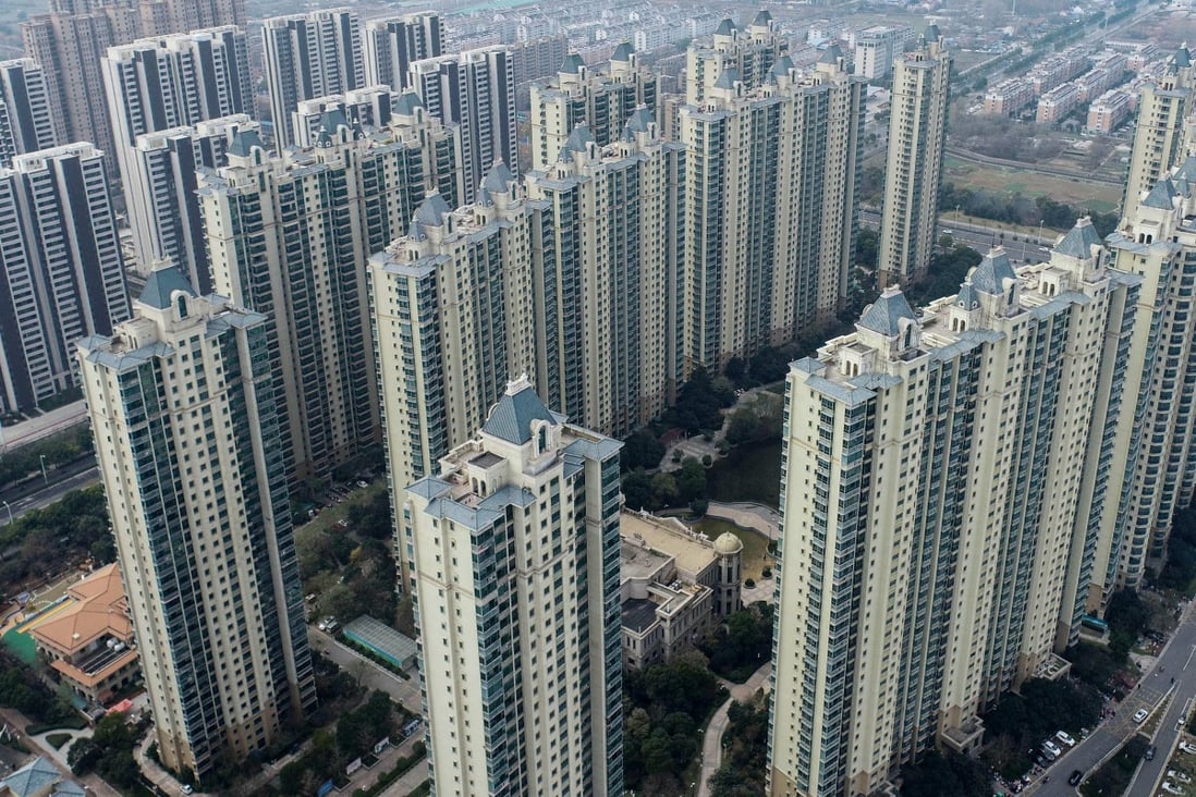 A housing complex developed by China Evergrande in Huaian in eastern Jiangsu province. Photo: AFP