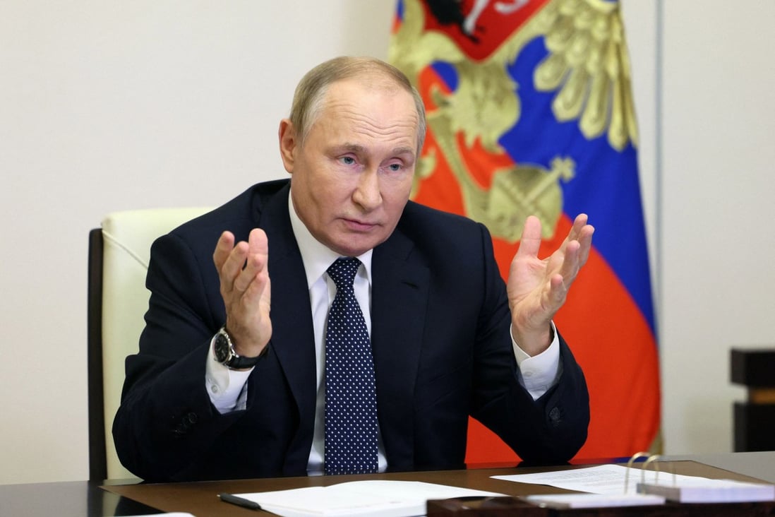 Russian President Vladimir Putin says Russia had no choice but to invade Ukraine. Photo: AFP
