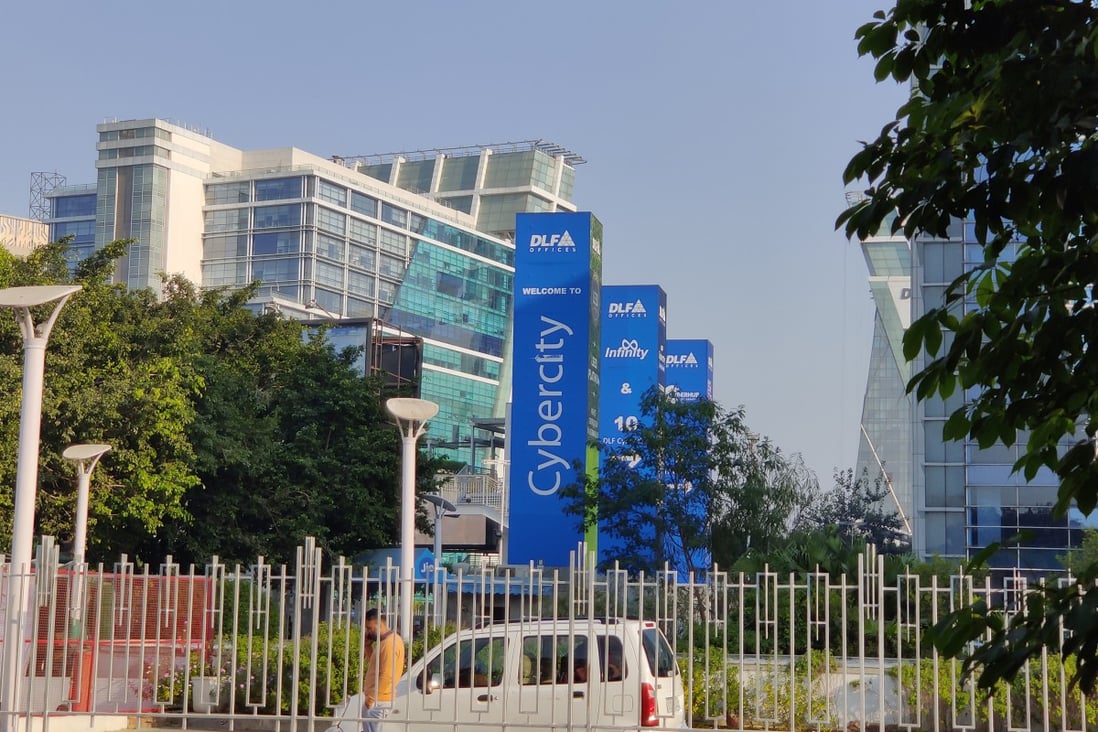 A tech hub in Gurugram, India. Massive lay-offs at Big Tech behemoths like Facebook and Twitter have cast a shadow over India’s tech sector. Photo: Xinhua