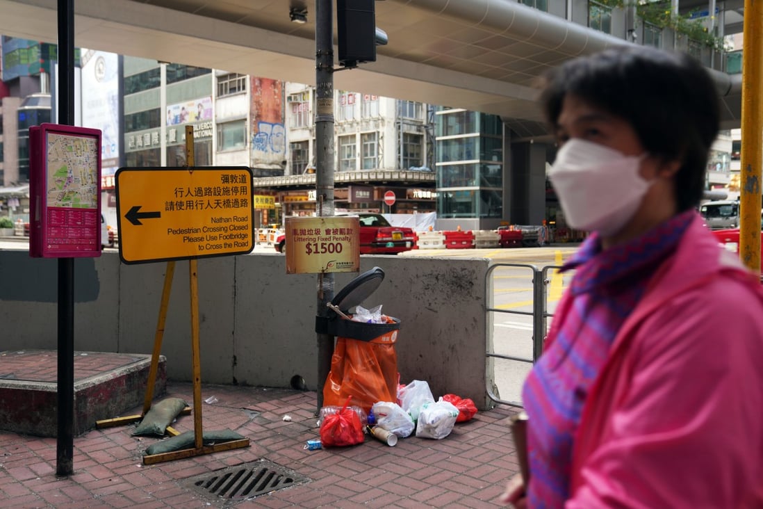 The government has proposed doubling the fine for littering to HK$3,000, as part of efforts to clean up the city. Photo: Sam Tsang