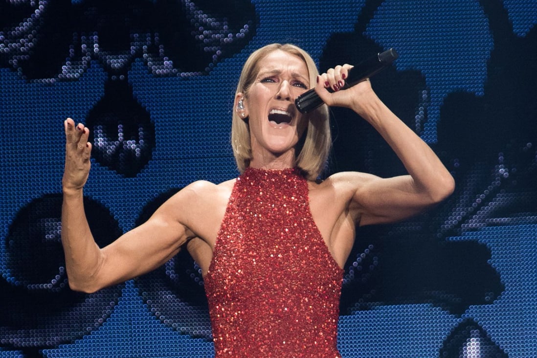 Canadian singer Celine Dion performs on the opening night of her “Courage” world tour at the Videotron Centre in Quebec City in September 2019. Photo: AFP/TNS