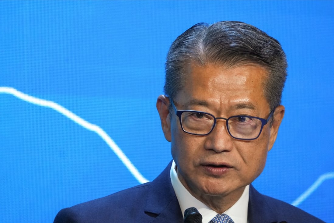 Financial Secretary Paul Chan Mo-po has said virtual assets and cryptocurrencies are “unstoppable”.  Photo: SCMP / Sam Tsang