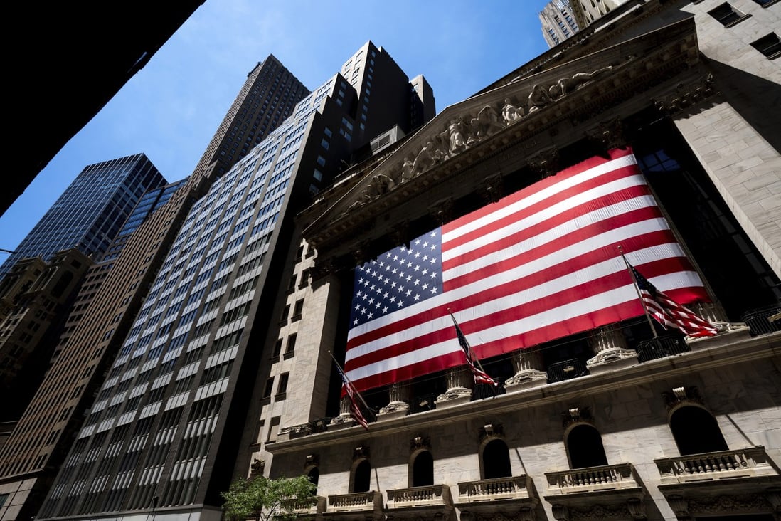 The New York Stock Exchange, pictured on June 29, 2022, in New York City. About 168 mainland China companies face possible delisting from US exchanges. Photo: AP