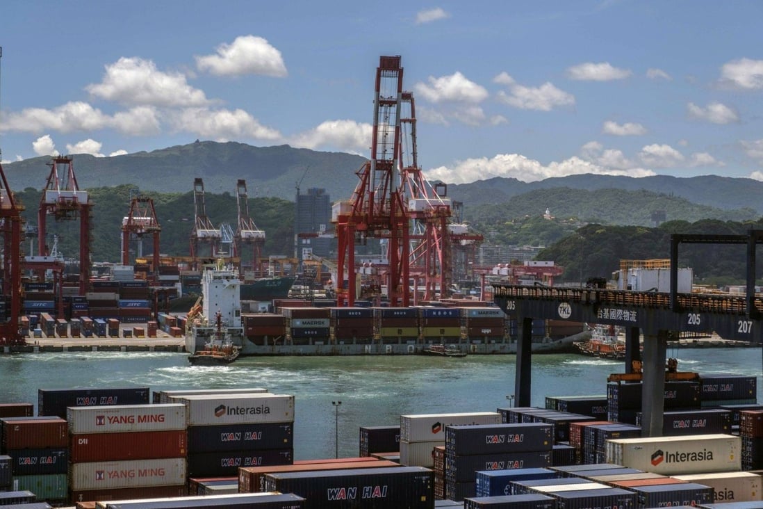 The Port of Keelung in Taiwan. Beijing has targeted Taiwan with a series of trade actions since last year. Photo: Bloomberg