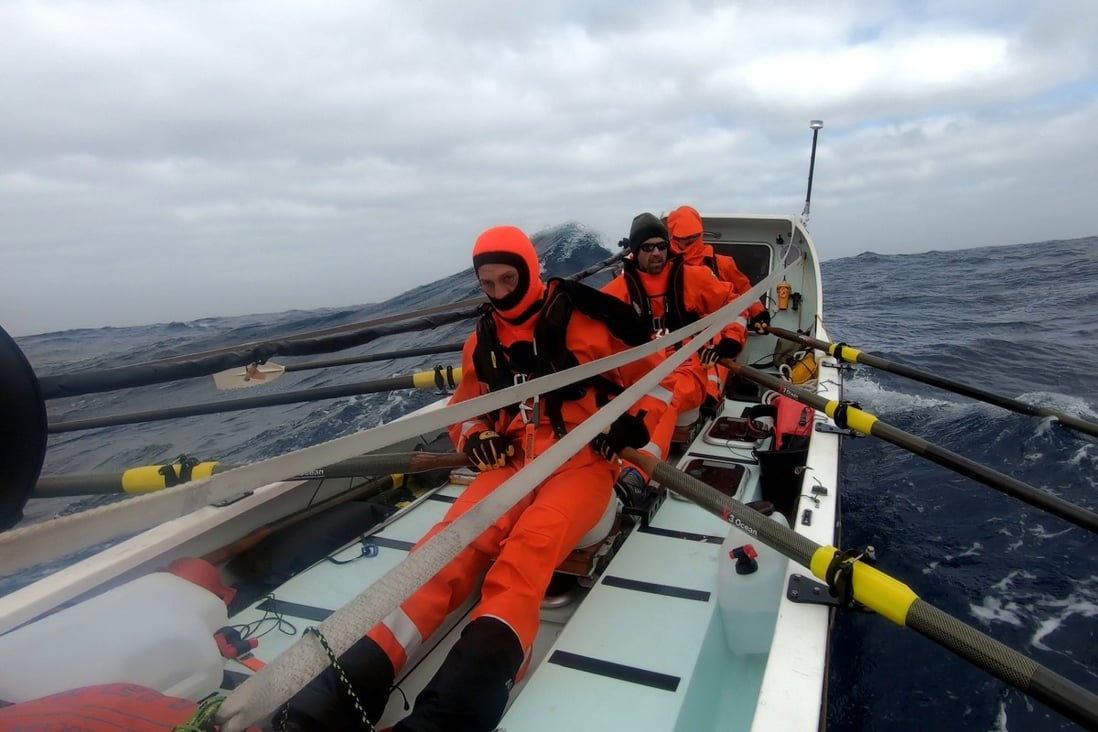 Fiann Paul rows across The Drake Passage in 2020 - he is now leading a team to recreate Shackleton’s voyage. Photo: Handout