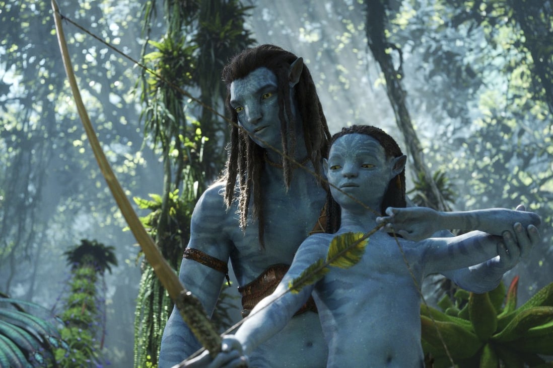 James Cameron follows up his US$2.7 billion blockbuster with the first of four sequels. Jake Sully (left) and Neteyam in a still from Avatar: The Way of Water. Photo: 20th Century Studios
