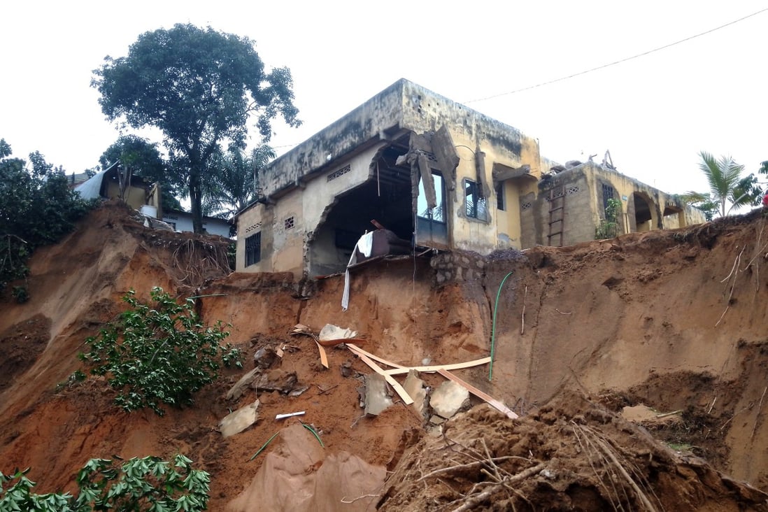 Many dwellings are shanty houses built on flood-prone slopes. Photo: Reuters