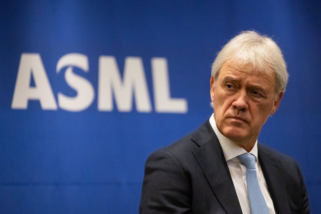 Peter Wennink, chief executive of ASML Holding, attends a press conference in Seoul, South Korea, on November 15, 2022. Photo: Bloomberg