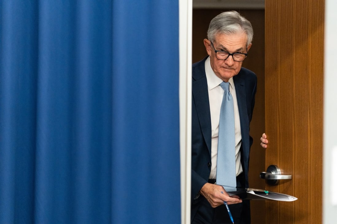 US Federal Reserve chairman Jerome Powell announced plans on Thursday to raise the benchmark interest rate by half a percentage point, bringing it to the highest level since 2007 as policymakers try to curb inflation. Photo: EPA-EFE
