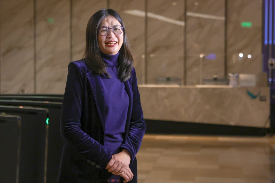 Julia Leung Fung-yee, currently the deputy CEO of the Securities and Futures Commission, is set to be elevated to the top post. Photo: May Tse