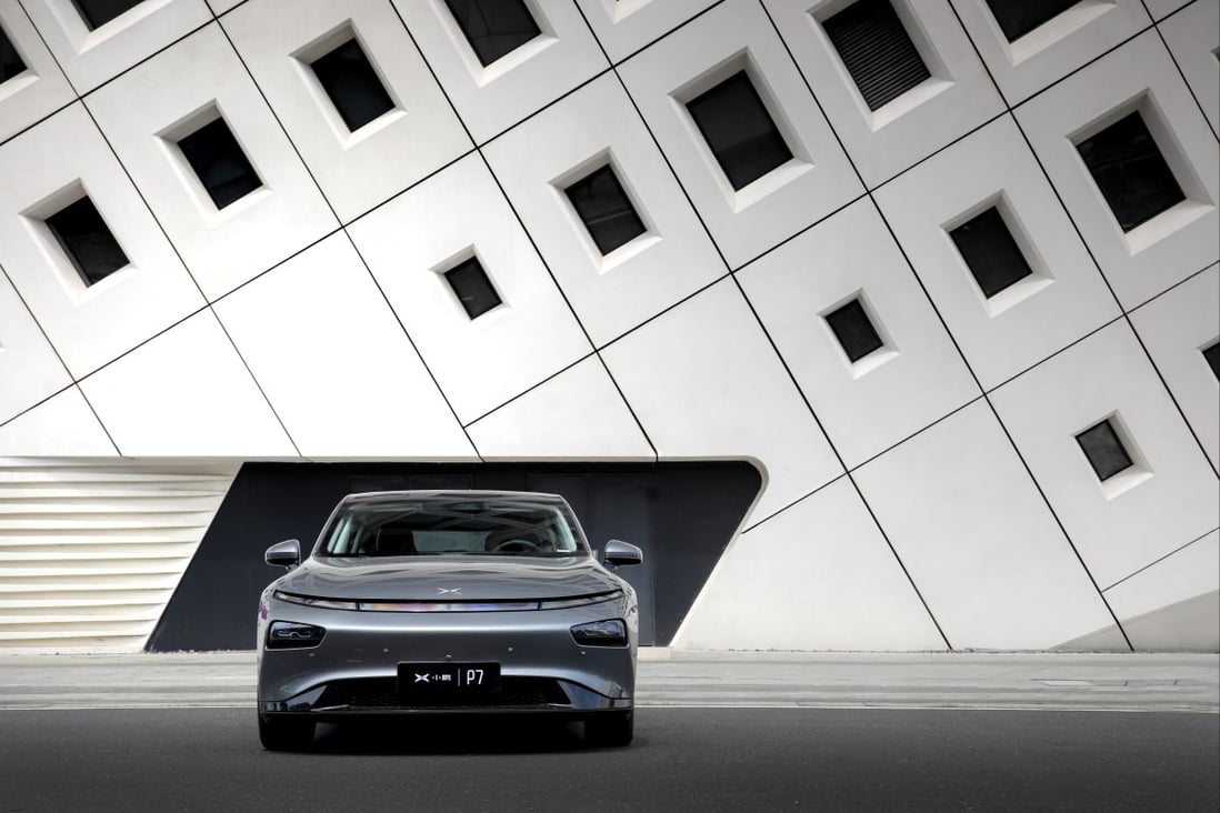 The carmaker plans to unveil an upgraded version of its bestselling P7 saloon, pictured here. Photo: SCMP Handout