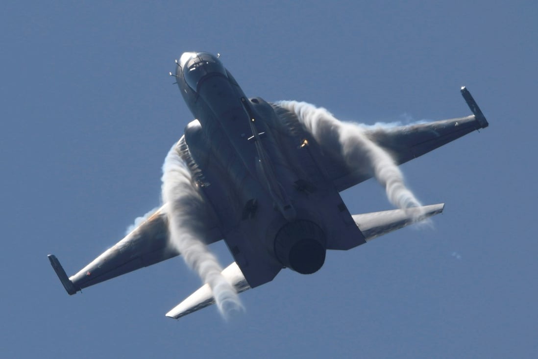 A JF-17 Thunder is a China-Pakistan fighter jet that was among contenders for sale to Argentina until Argentina’s president dropped the purchase plan. Photo: Reuters