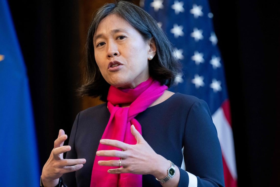 US Trade Representative Katherine Tai has yet to elaborate what new trade tools are being considered to deal with China. Photo: AFP