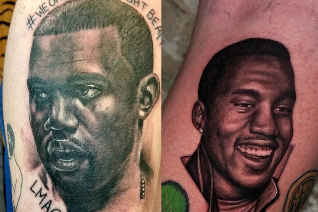 One UK studio is helping some chosen ex-fans of Kanye West get rid of their tattoos of the rapper  free of charge. Photo: Instagram