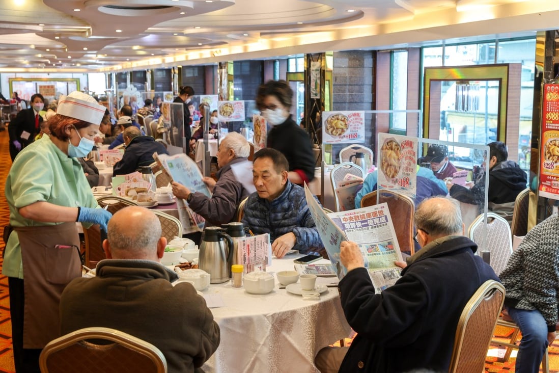 “Everybody feels happy about this good news,” says Simon Wong, president of the Hong Kong Federation of Restaurants and Related Trades. Photo: Yik Yeung-man