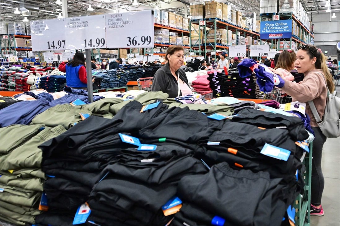 Led by apparel, monthly exports to the US from Xinjiang hit their lowest November reading since records began in 2017. Photo: AFP