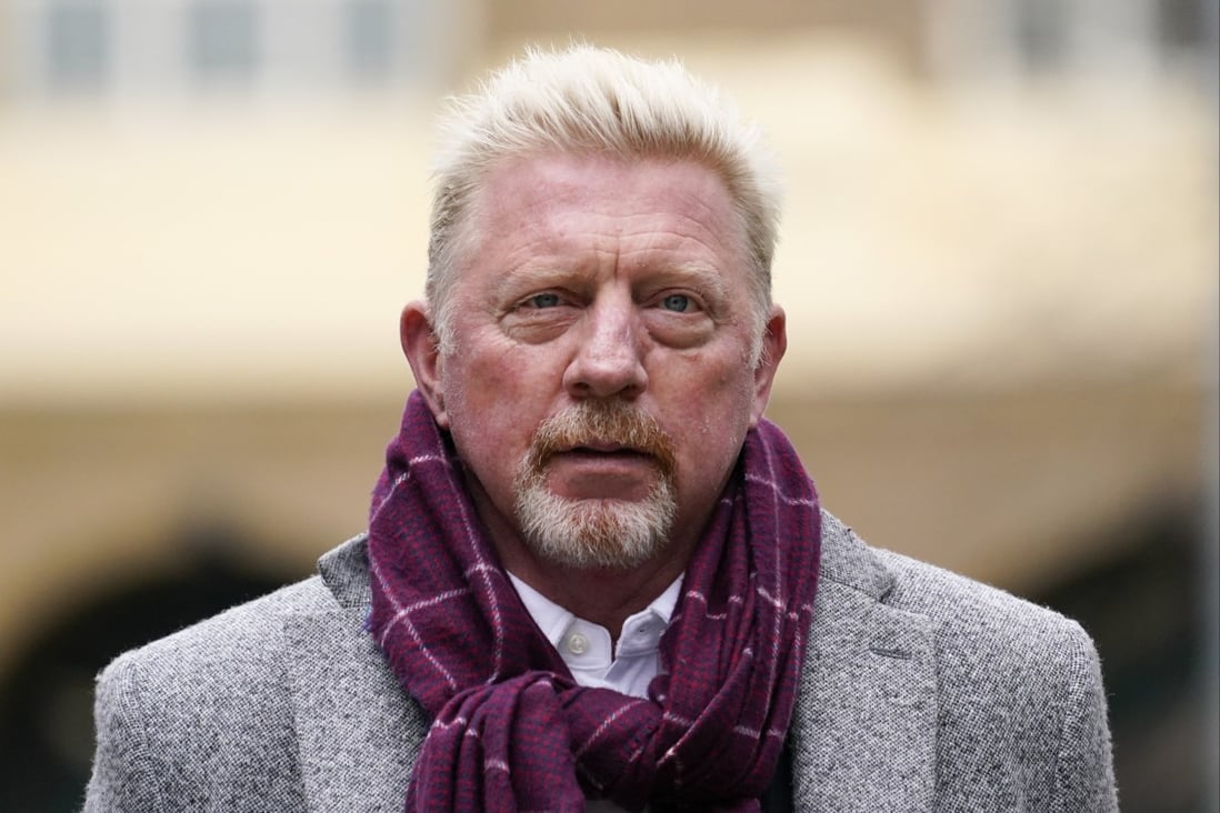 Former tennis player Boris Becker arrives at Southwark Crown Court, in London, on April 8. Photo: AP
