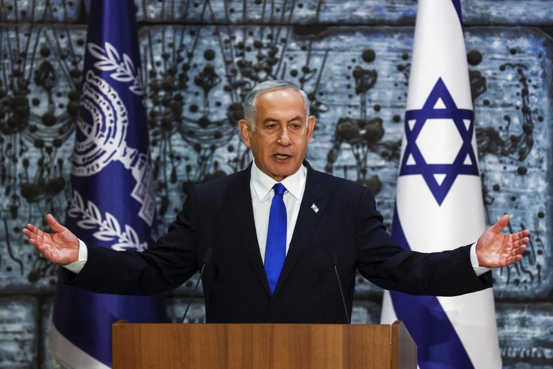 Israel’s designated prime minister Benjamin Netanyahu in Jerusalem in November. Photo: Reuters