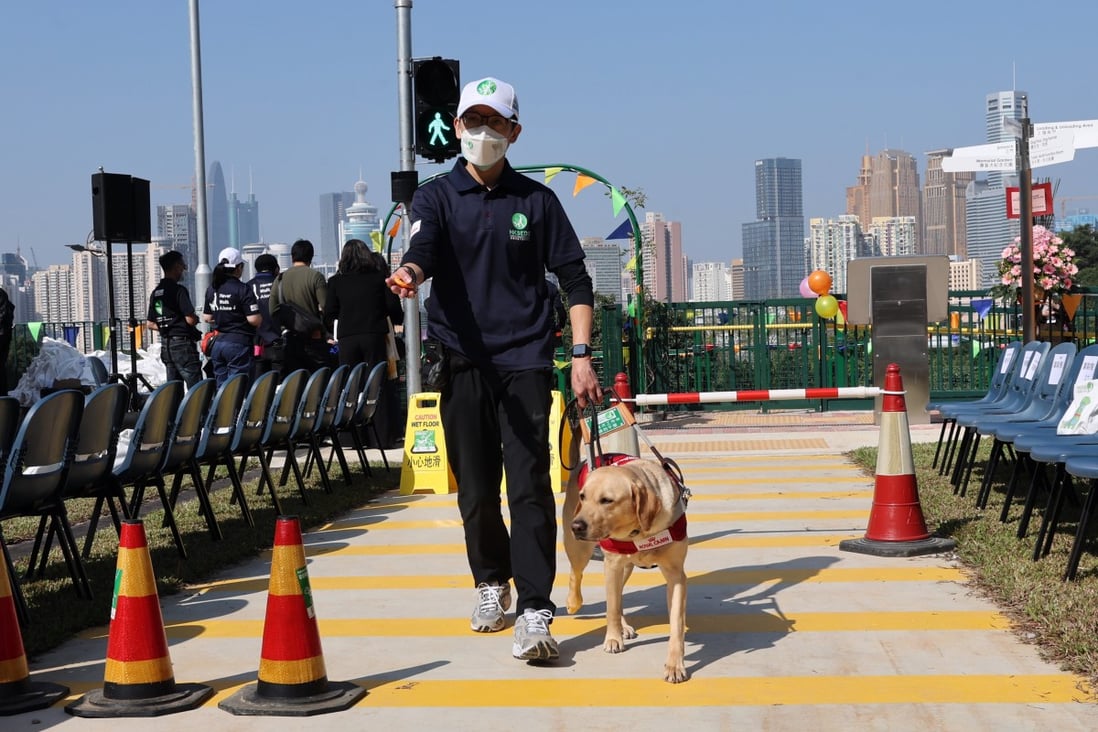 Guide dogs change lives of visually impaired in hong kong but still barred from some 