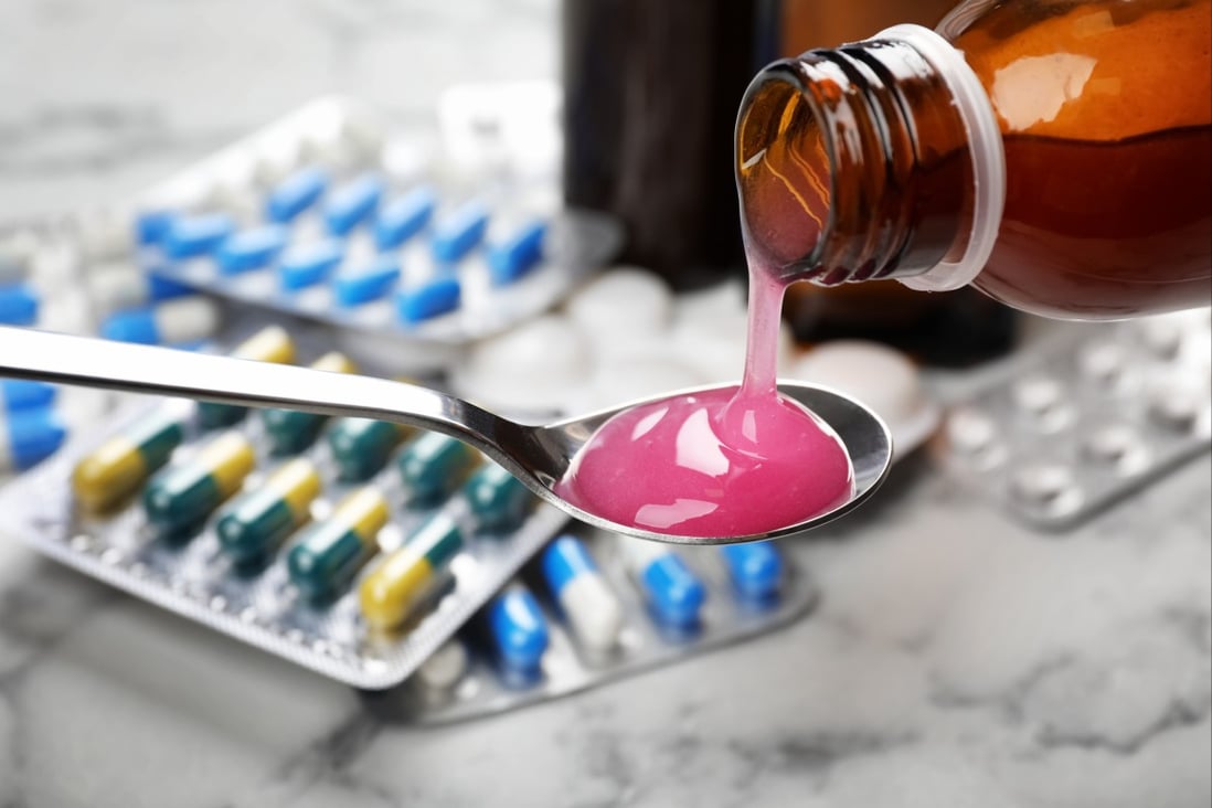 The cough syrup contained a toxic substance called ethylene glycol. Shutterstock 