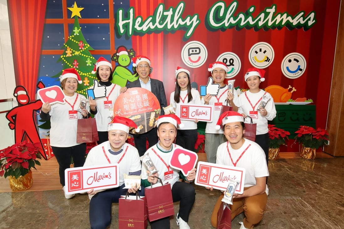 Maxim’s staff and volunteers join hands to support Operation Santa Claus. Photo: Bharat Khemlani