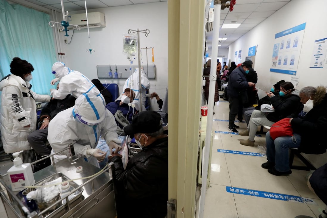 Amid health scares and scarcity, Chinese people are scouring the internet for oximeters and oxygen generators. Photo: China Daily via Reuters