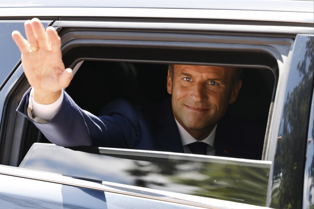 French President Emmanuel Macron has said he hopes to visit China early this year. Photo: EPA-EFE
