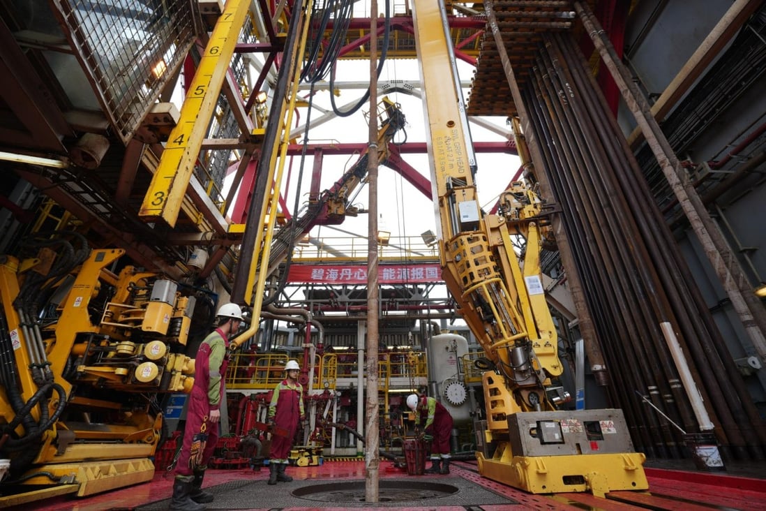 The depth of drilling on the Shenhai-1 project, up to 5,000 metres, is significant by international standards, experts say. Photo: Handout