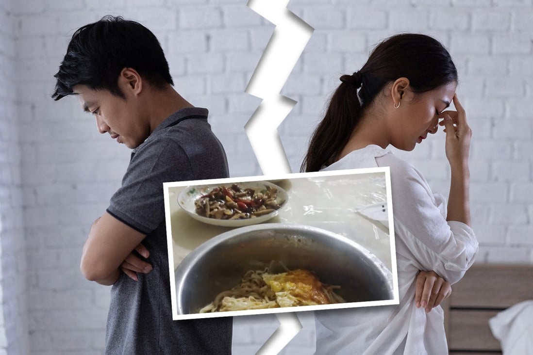 A woman in China was so furious with the food her boyfriend’s parents served the first time she met them she ended the relationship and left their home. Photo: SCMP composite/handout