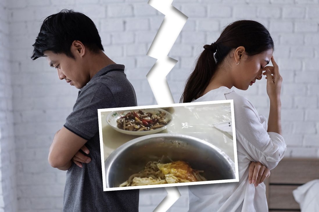 A woman in China was so furious with the food her boyfriend’s parents served the first time she met them she ended the relationship and left their home. Photo: SCMP composite/handout A woman in China was so furious with the food her boyfriend’s parents served the first time she met them she ended the relationship and left their home. Photo: SCMP composite/handout