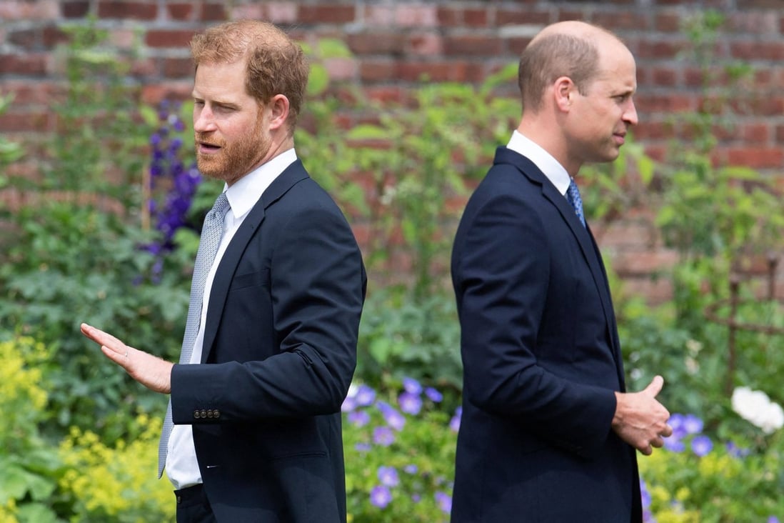 Prince Harry and brother Prince William have a strained relationship. File photo: AP