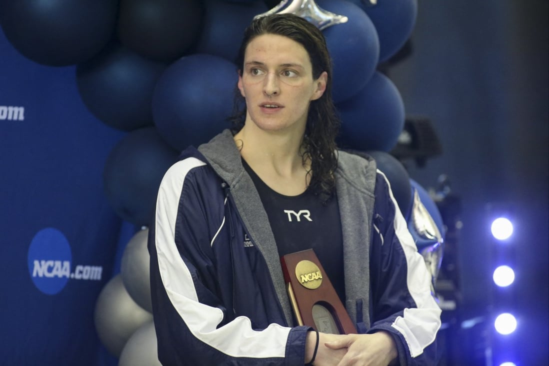 Transgender swimmer Lia Thomas set off a row after her win at the NCAA Championships. Photo: USA TODAY Sports