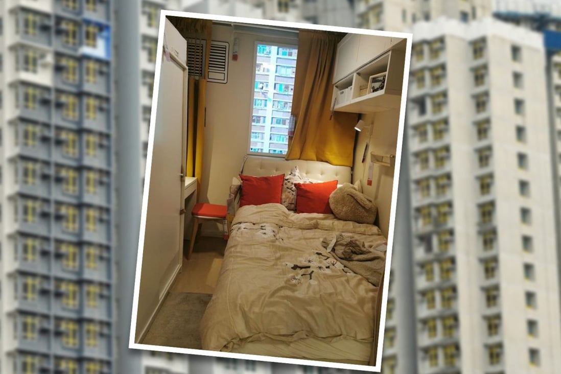 Heated online discussion sparked after Hong Kong IKEA outlets are slammed for using the city’s public housing blocks instead of ‘beautiful scenery’ as window views in show flats. Photo: SCMP Composite