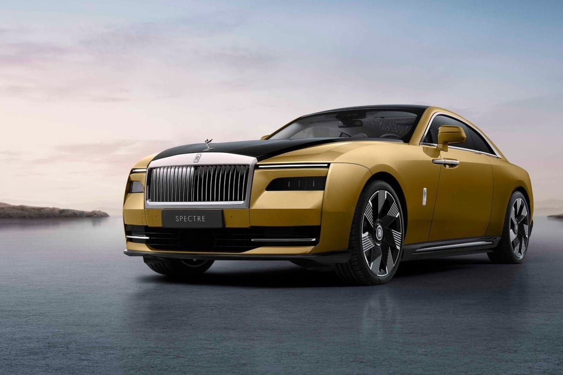 The Rolls-Royce Spectre. BMW China delivered 791,985 vehicles comprising petrol, pure electric and plug-in cars in 2022, down 4.8 per cent year on year. Photo: Facebook