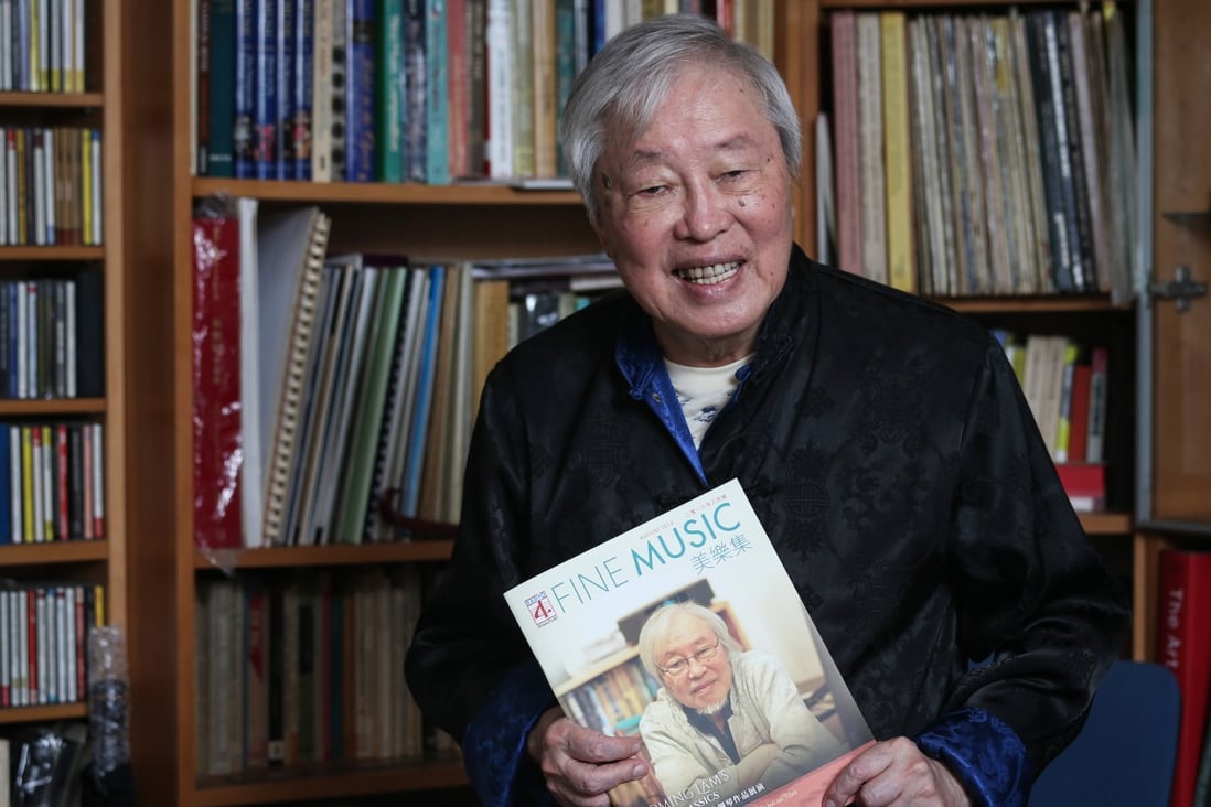 Doming Lam Ngok-pui in 2016. The composer and former Hong Kong broadcaster, conductor and educator has died at the age of 96. Photo: K.Y. Cheng