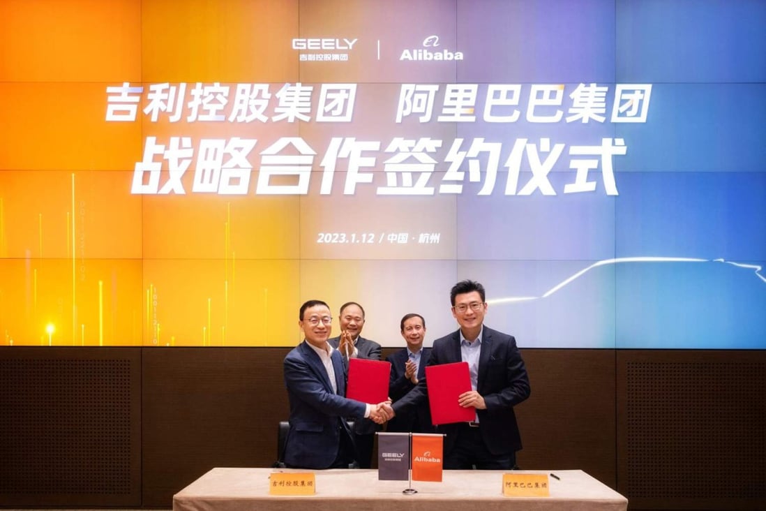 Alibaba drives deeper into autonomous driving market with Geely